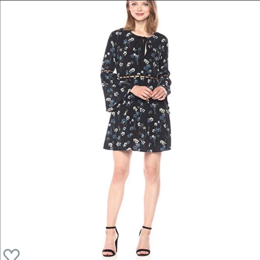 Ella Moss Adara dress w/ peekaboo cutouts @ waist - Picture 2 of 10